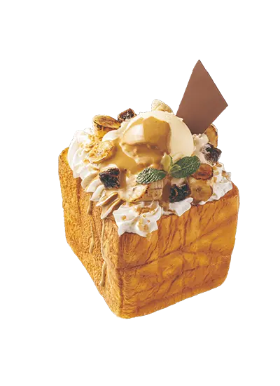 新・バスクチーズケーキハニトー　～いちごカスタードソース～