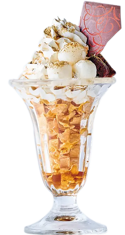 ほうじ茶パフェ