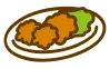 から揚げイラスト
