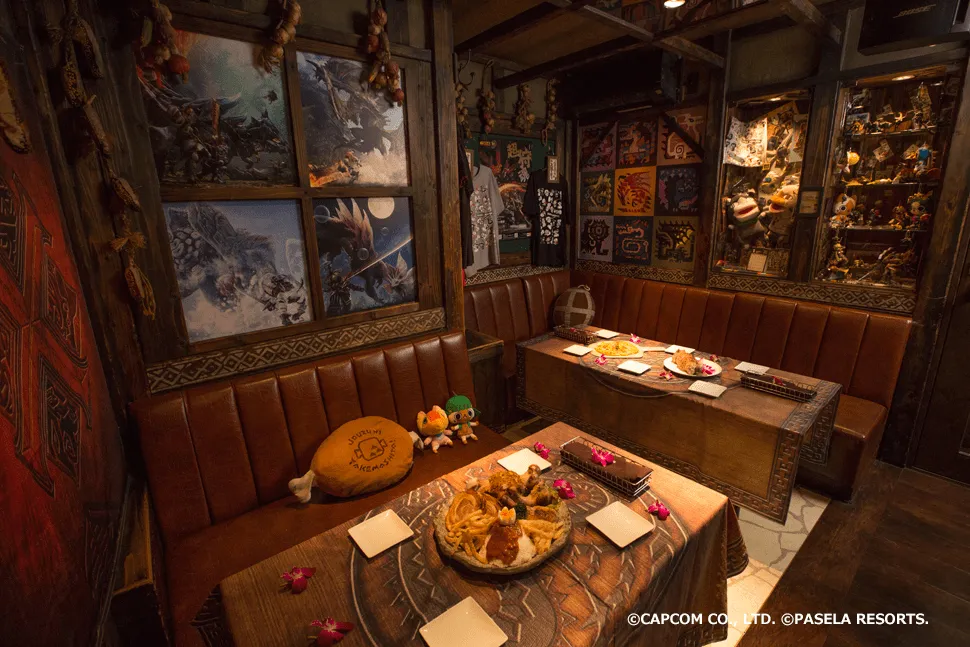 大人気アニメやゲームとのコラボルーム カラオケパセラ 昭和通り店 モンハンルーム