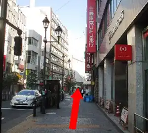 池袋　中央口からのルート⑨