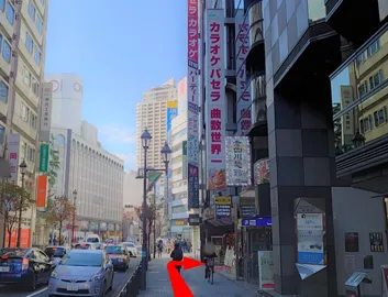 池袋　東口からのルート⑫