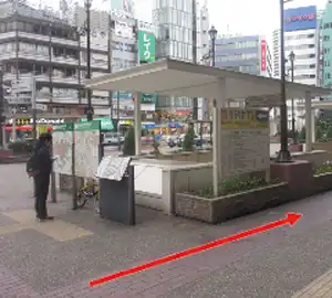 池袋　西口からのルート④