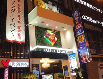 なんば駅　14番出口からのルート画像7